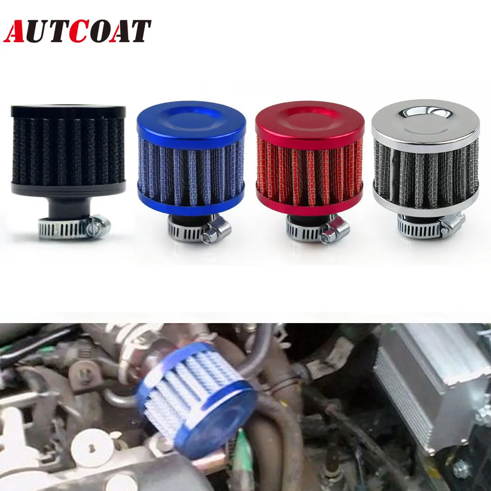 

AUTCOAT 1Pcs 12mm Mushroom Heads Automobile Auto Car Dirt Air Intake Filter Cleaner