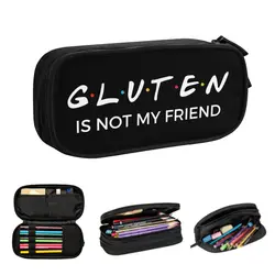 Gluten Free - Gluten Is Not My Friend Pencil Cases Big Capacity Pen Bags Pen Box Pencil Pouch For Boys Girls Students Stationery