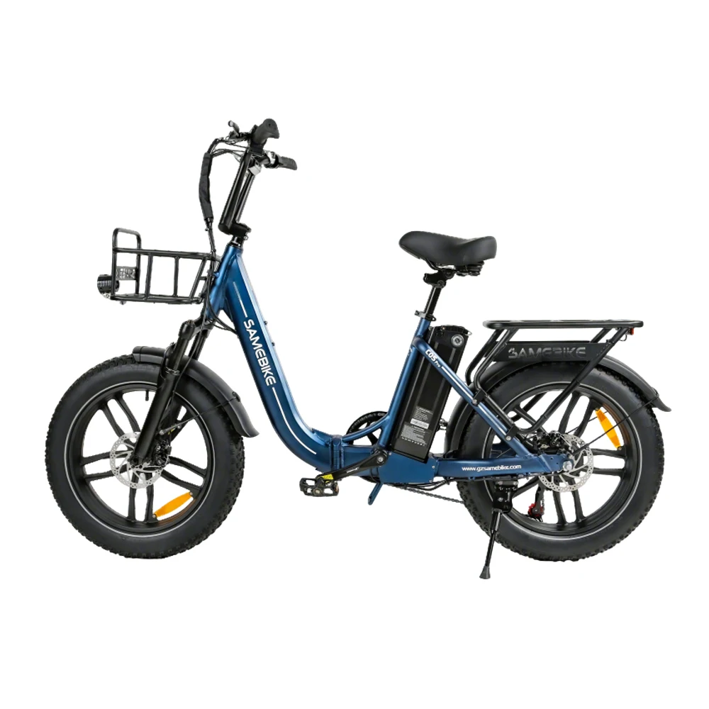 E-bike 500W motor 36V13AH batterij mechanische schijfrem 7-versnellings elektrische fiets 20-inch banden elektrische fiets voor woon-werkverkeer