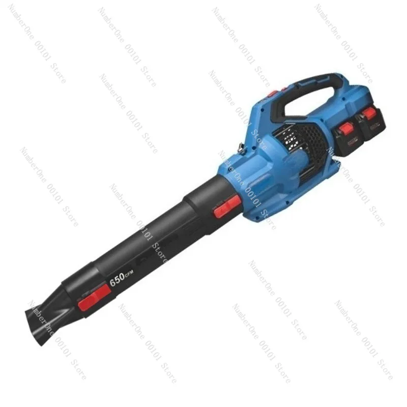 High Power Lithium Battery Blower Cordless Industrial Dust Cleaner Electric Air Blower Snow Sweeper Handheld Leaf Vacuum Tool
