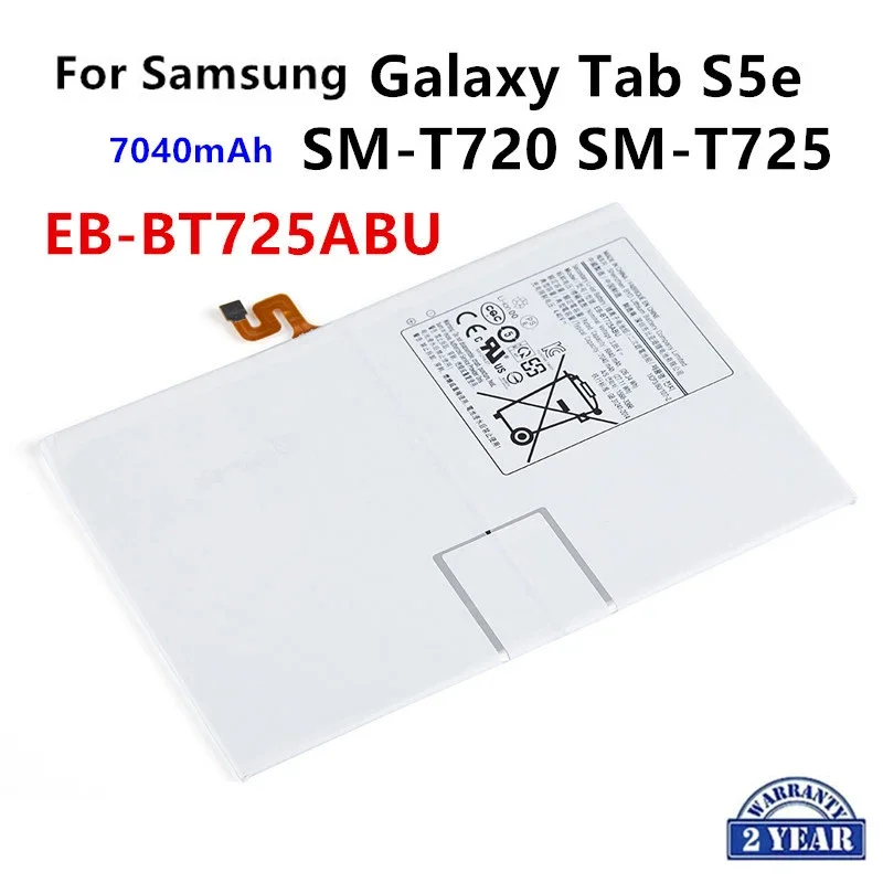 Brand New EB-BT725ABU 7040mAh Replacement Tablet Battery For Samsung Galaxy Tab S5e T725C T720 SM-T720 SM-T725 +Tools