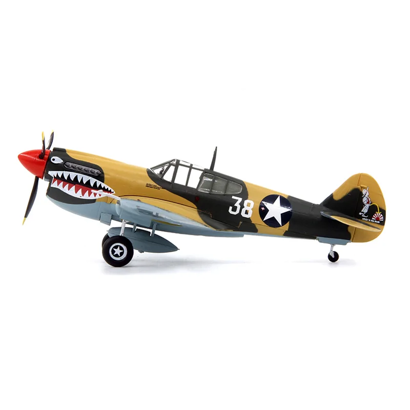 1/72 Scale 37274 U.S. Air Force P-40 E Tomahawk Militarized Combat Flying Tigers Aircraft Model Collection Toys Gifts