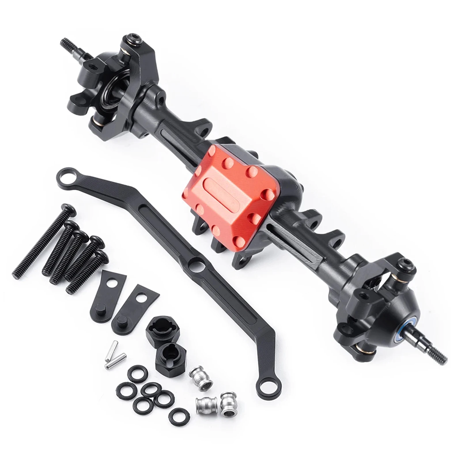 

Aluminum Front Complete Axles Stock Length for 1/18 RC Crawler TRX4M Defender Bronco High Trail K10 Upgrade Parts