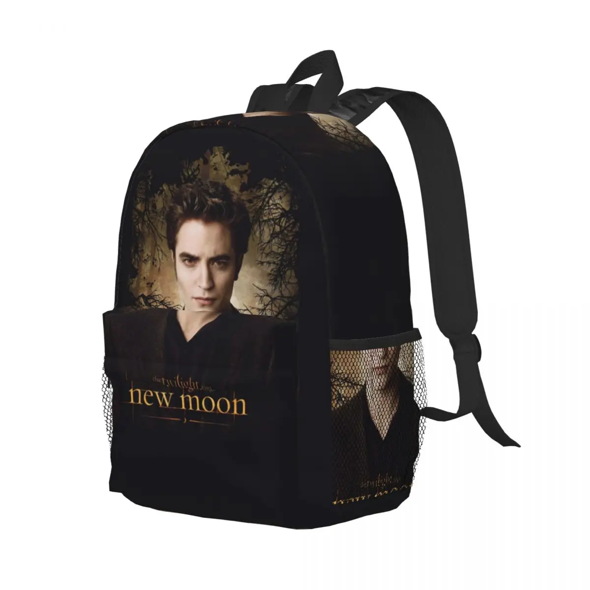 The Twilight Saga Edward Cullen Backpack Student Boys Girls BookBag Men Women School Bag Laptop Shoulder Bags