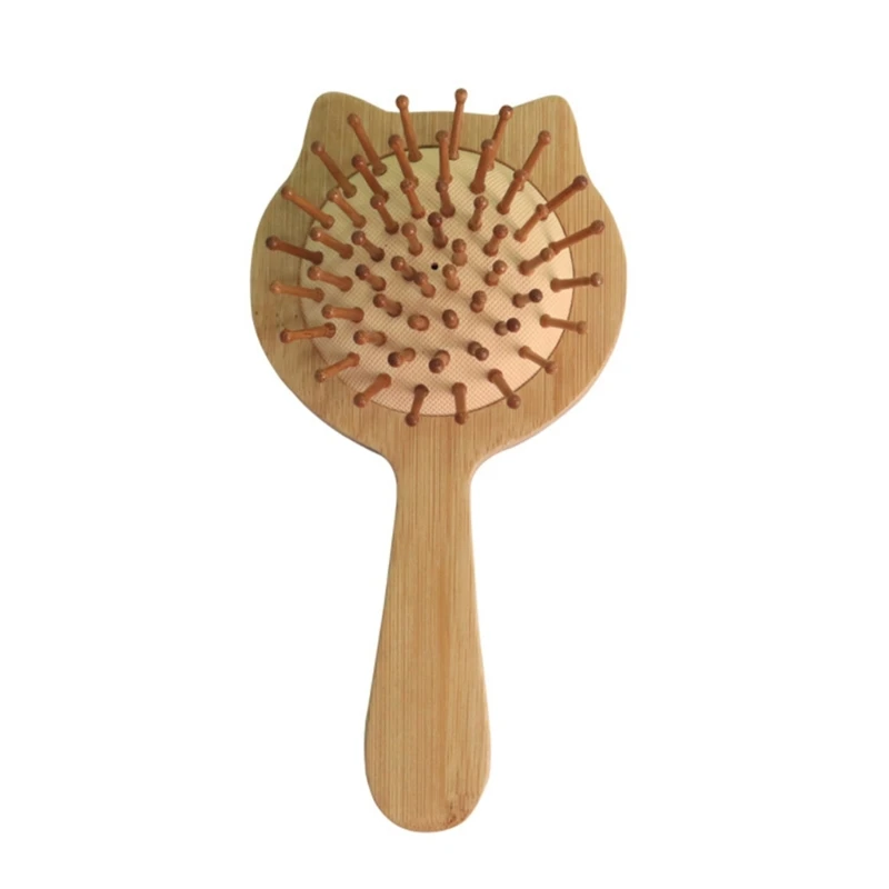 New Hair Brush Children Hair Comb with Finest Bristles Baby Hair Brush Infant Body Massage Soothing Brush Travel Gear