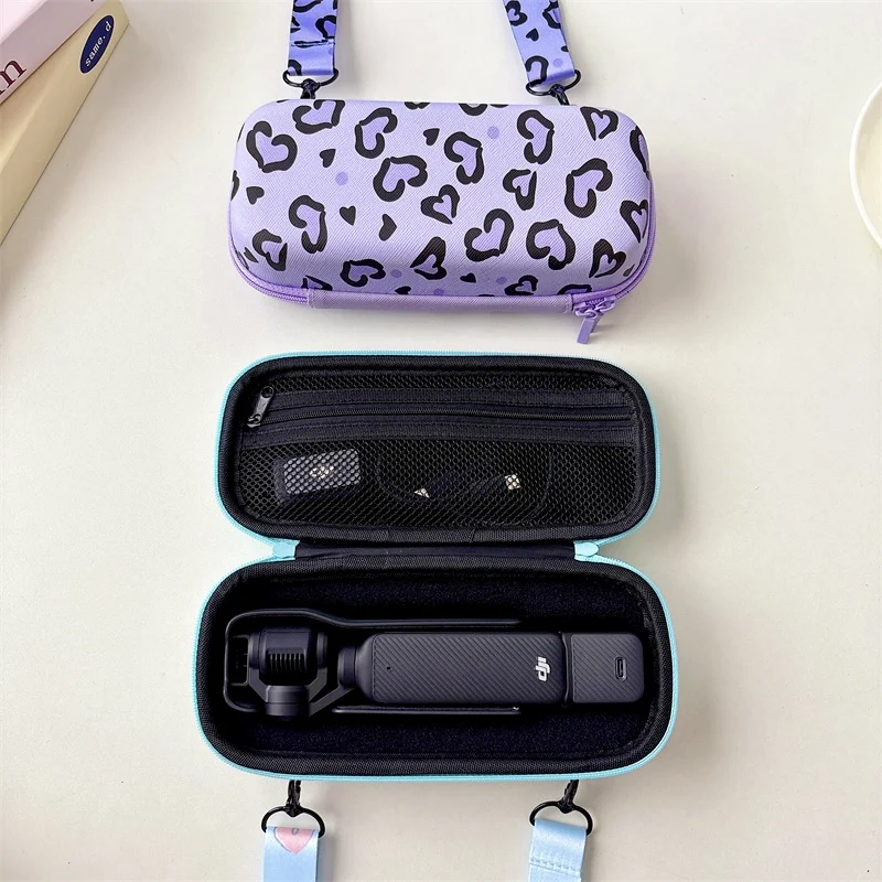 

Cute Cartoon Protective chell For DJI Pocket 3 Camera Pouches Travel Bag Case Accessories Hard Watertight Cases 200*80*55mm