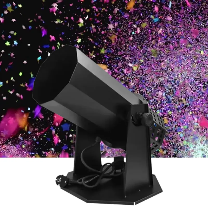 1500w Confetti Paper Blower Machine Large Confetti Cannon Stage Special Effect Atmosphere for DJ DISCO Wedding Event Nightclub