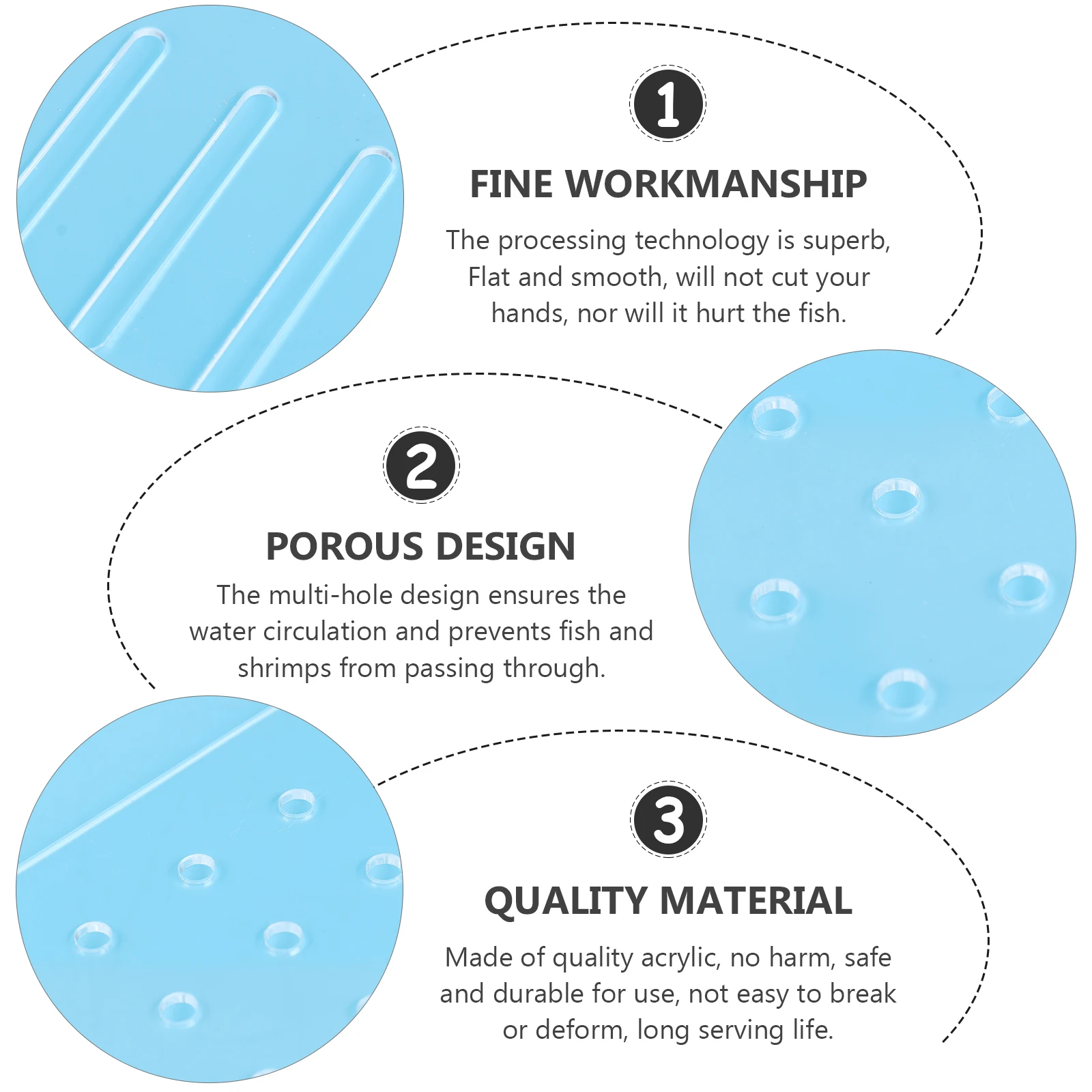 

Fish Tank Plate Durable Safe Separation Board Tool Aquarium Isolation Plate For Aquarium Accessories Pet Supplies