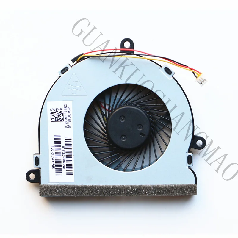 HJY...Suitable for HP 15-BA BW BS 250 G4 G6 fan portable computer cooling 925012-001