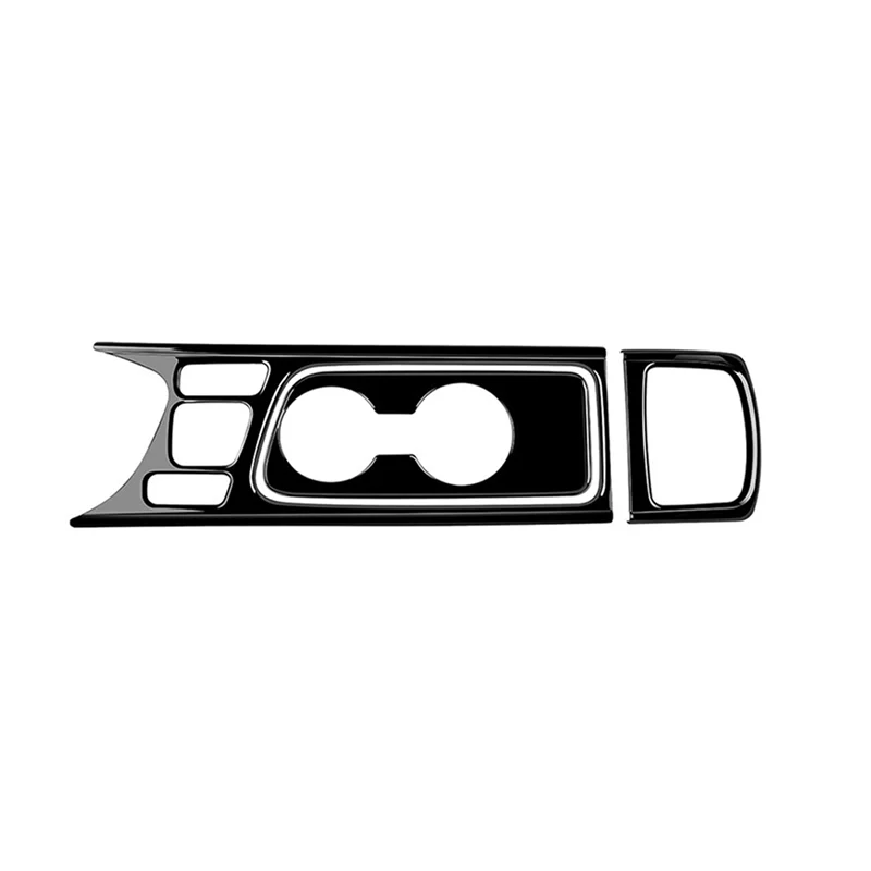 

DELAM-1Set Car Center Console Water Cup Holder Decoration Cover Trim Sticker For Toyota Yaris Cross 2022 RHD