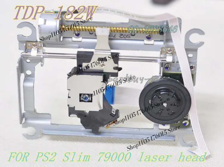 Brand New PVR-802W Laser Lens TDP-182W With Mechanism For PS2 Slim 70000 77000 79000 Repair