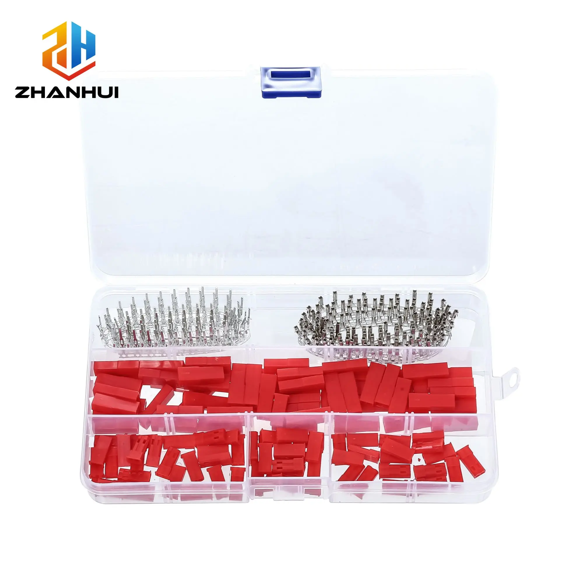 360Pcs JST SYP 2.5mm 2-Pin Wire-to-Wire Connector Kit, Male & Female Plugs with Crimp Terminals, DIY Wiring Harness Set