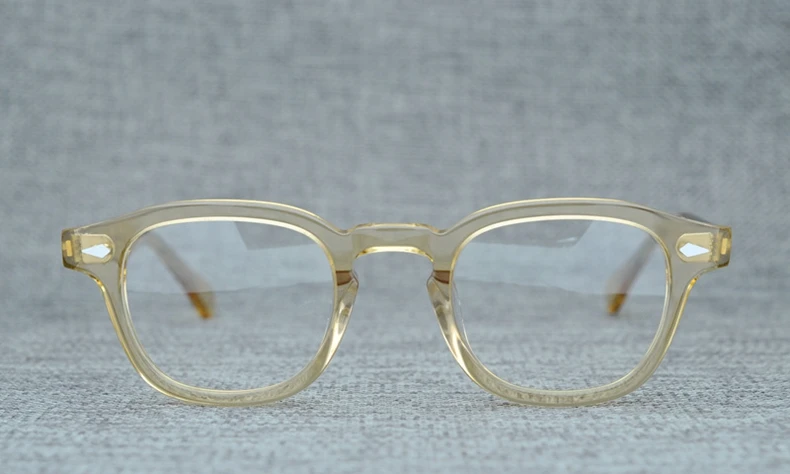 Lemtosh Lesebrille für Herren und Damen, Luxusmarke, Vintage-Acetatrahmen, Johnny Depp Presbyopie-Brille, Dioptrien +1,0 +2,0 +4,0 – Detail 25