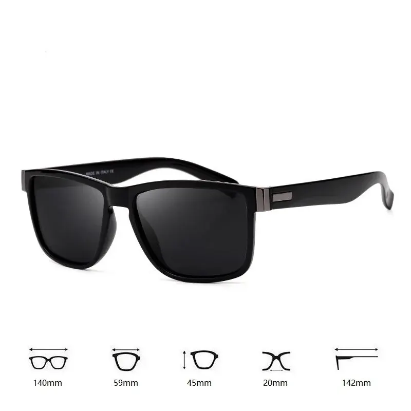 Designer Fashionable Vintage Square Sunglasses Men Women Luxury Brand Sun Glasses for Driving And Fishing Eyewear