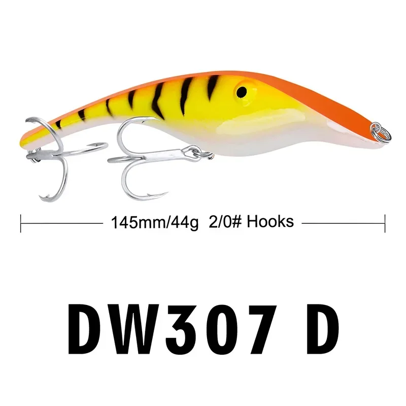 ALASICKA 140mm 42g 1 Stück Zalt Pike Undberg Stalker Musky Muskie Pike Bass Köder Köder Wobbler 3D Augen Floating Crank Jerk Troll