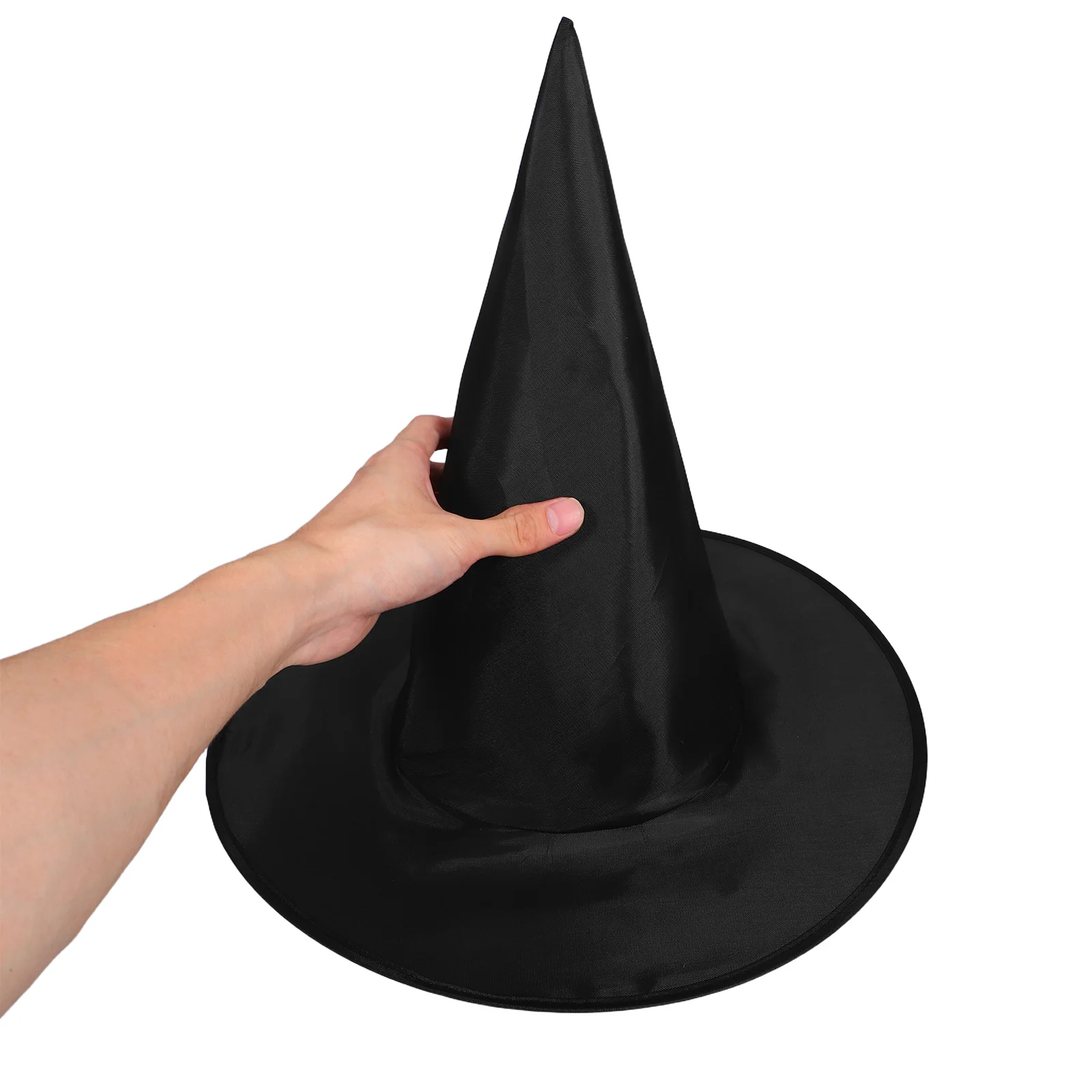 

12 Pcs Halloween Wizard Hat Indoor Witch Black Cloth Costume Decorations