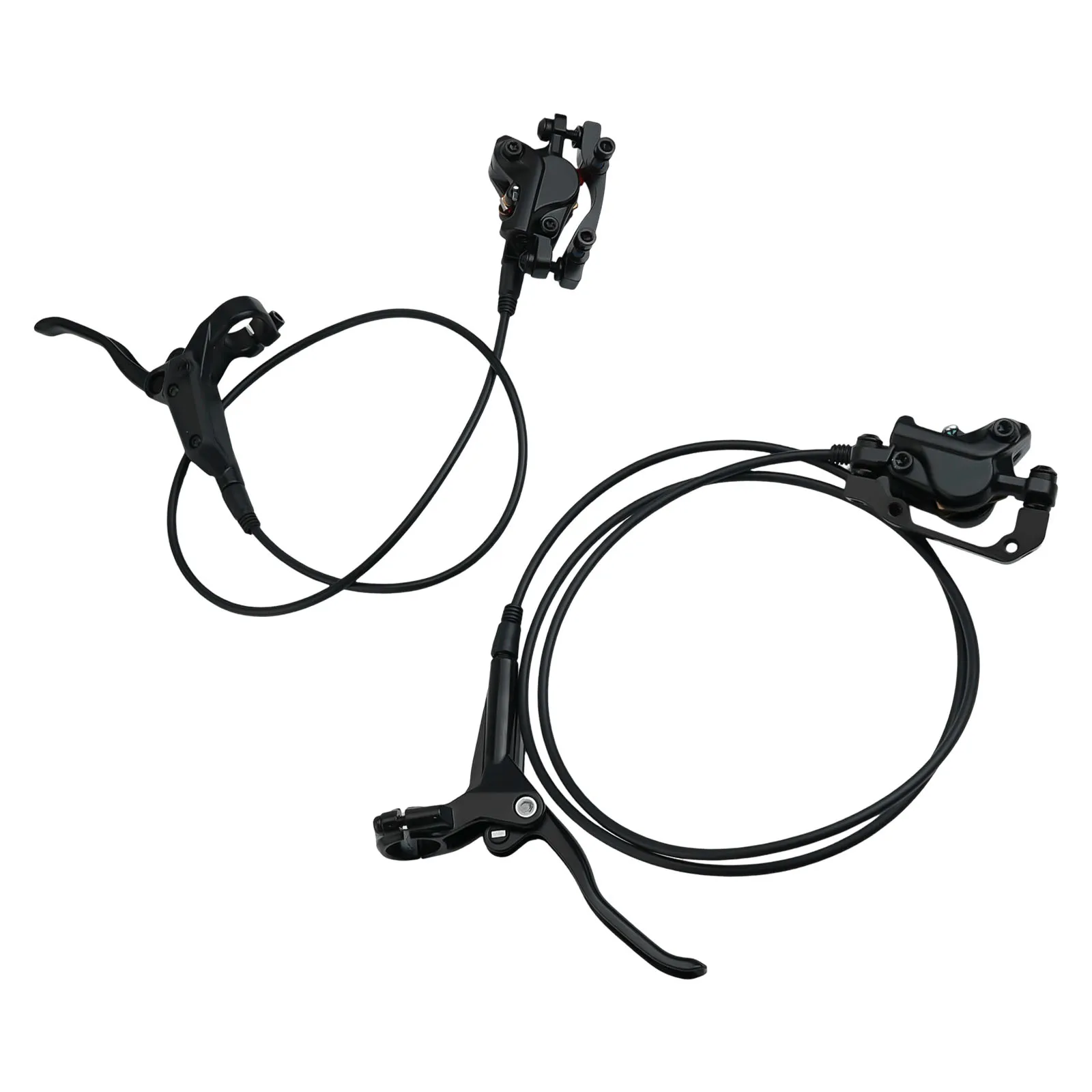 

Professional Grade Mountain Bike Hydraulic Brakes Featuring CNC Machined Aluminum Calipers and Robust Oil Lines