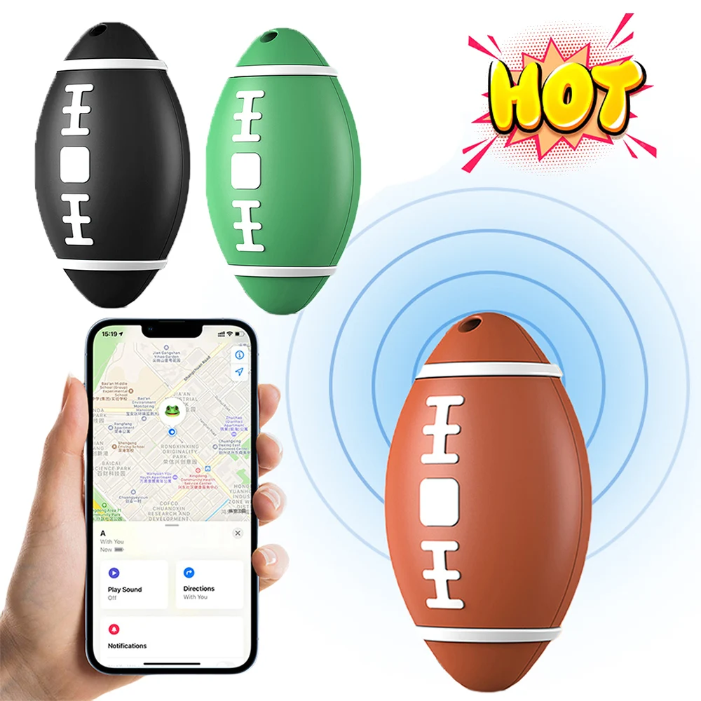 Bluetooth-Compatible Tracker IP68 Waterproof Smart Tag GPS Locator Long Battery Portable Tracker Device for Apple Find My APP