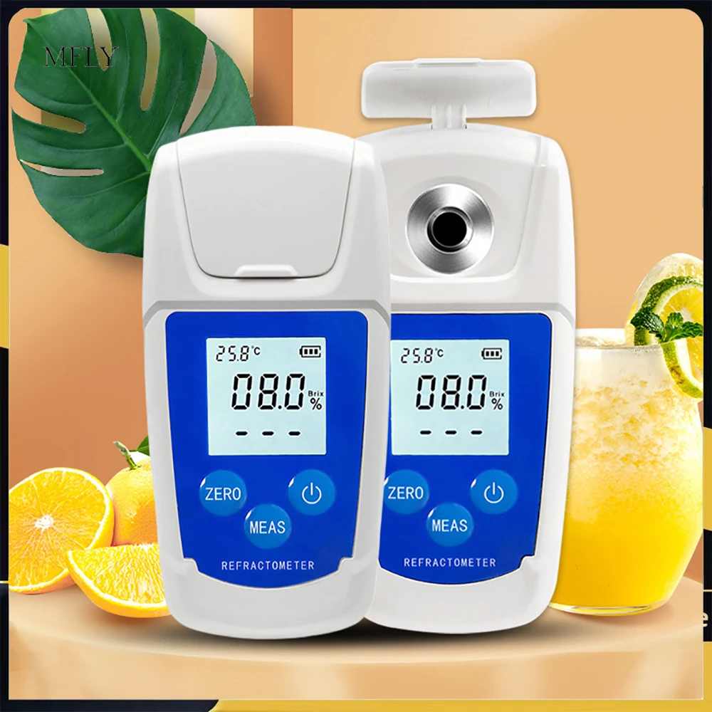 

32%55% Digital Brix Meter Refractometer Fruit Juice Drinks Sprite Beverage Sugar Tester Meter Suger Content Measuring Instrument