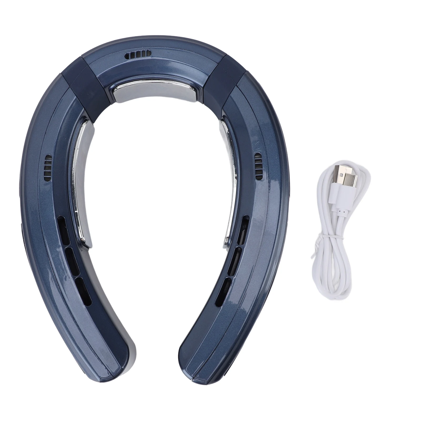 

Вентилятор для шеи с функцией нагрева и охлаждения, безлопастной, с регулируемой скоростью ветра, LED-дисплеем, портативный, для использования в помещении и на улице, персональный вентилятор для ношения на теле