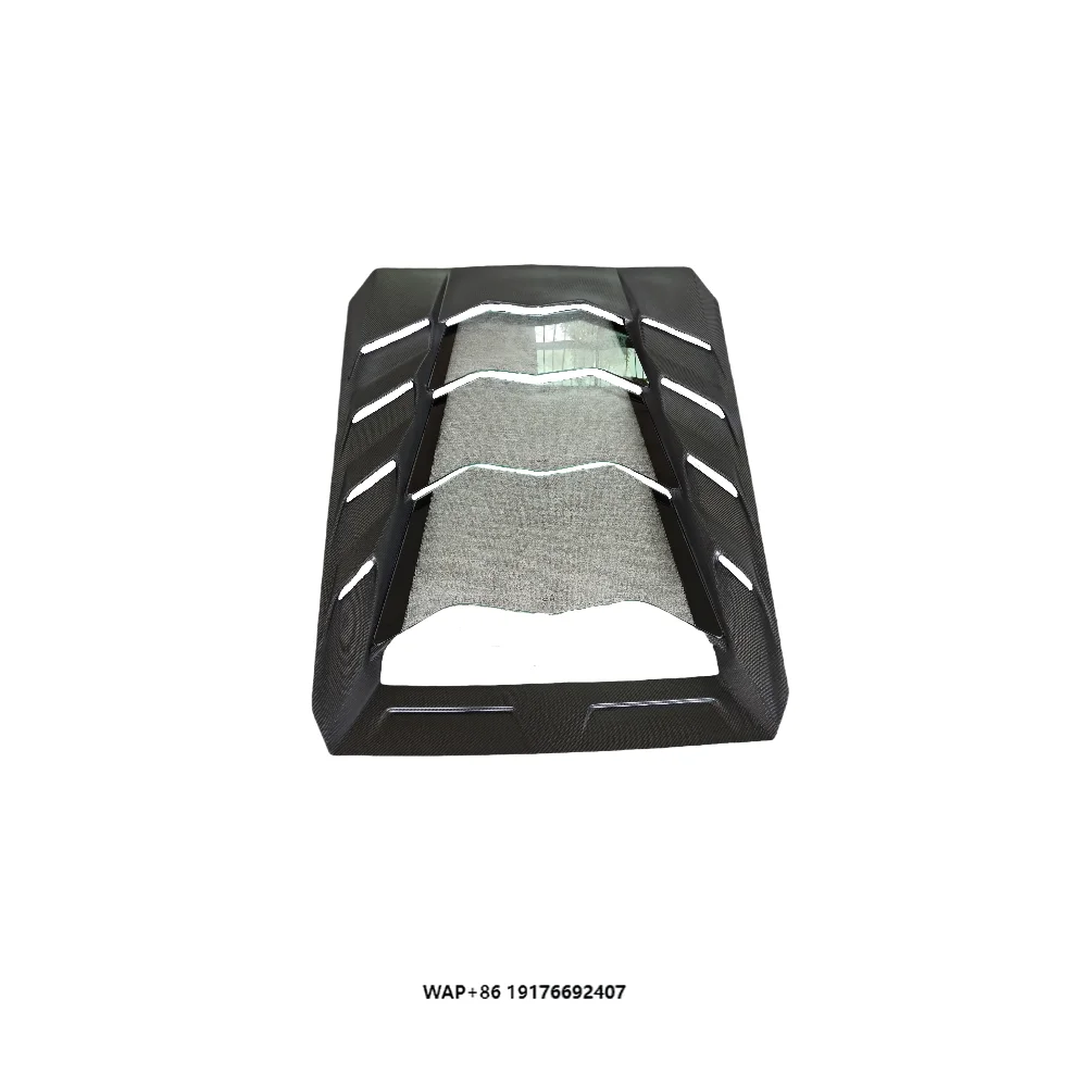 

for Huracan LP580 610 Modified Matte Carbon Fiber Transparent Tailgate Body Kit