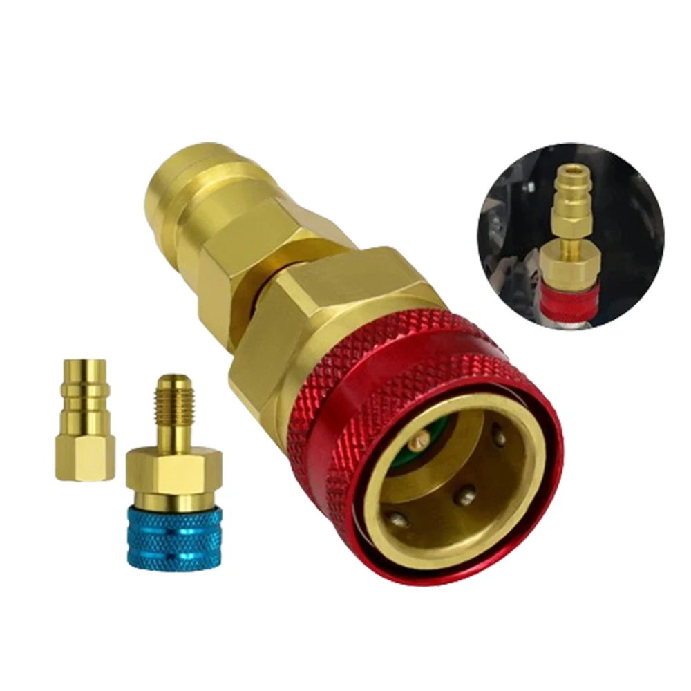 Fluorinated High / Low Pressure Joint R1234yf All Copper Fluorinated Quick Joint Automotive Home Air Conditioning Refrigeration