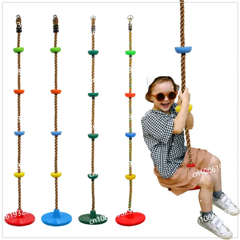 Children's Disc Swing Pe Disc Climbing Rope Children's Sling Outdoor Swing Indoor Disc Tree Climbing Rope