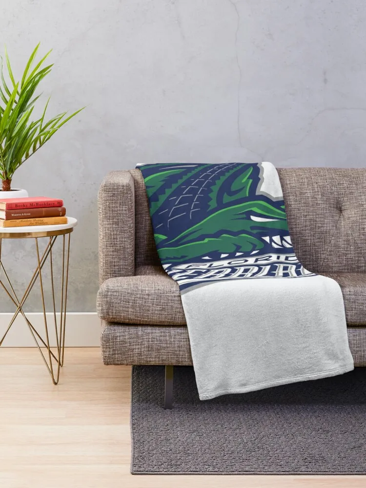 Florida Everblades Throw Blanket For Decorative Sofa Retros manga Quilt Blankets