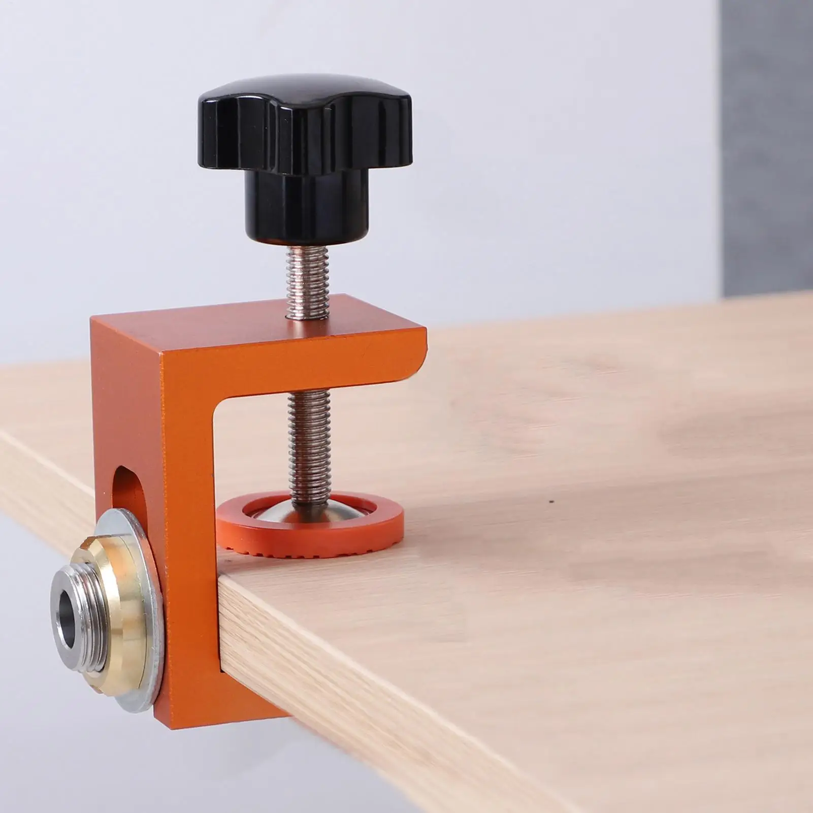 Cabinet Door Mounting Jig Easy Alignment Aluminum Alloy Positioner Jig Positioning Device Convenient Versatile Clamp for Home