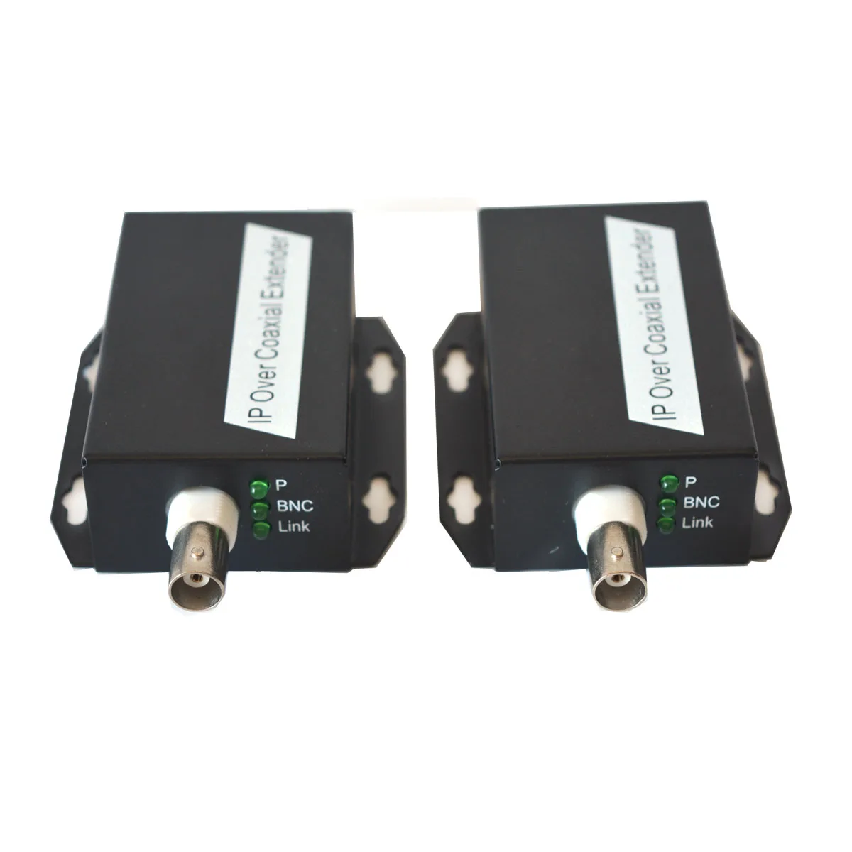IP Ethernet Over Coax Converter Data Transmission Over Regular RG59 Coaxial Cable Up to 1650ft for Upgrading Analog Surveillance