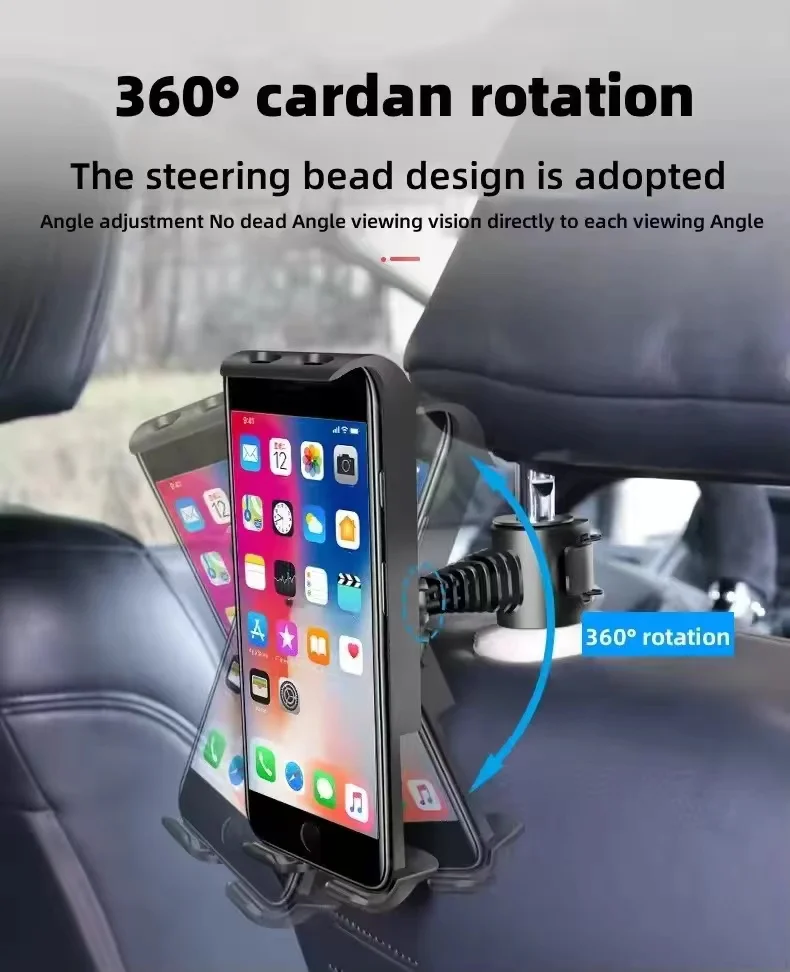 

Backseat Tablet Holder Car Tablet Holder In-vehicle Holder For iPad Xiaomi Samsung Galaxy Tab Cradle Rear Seat Vehicle Stand