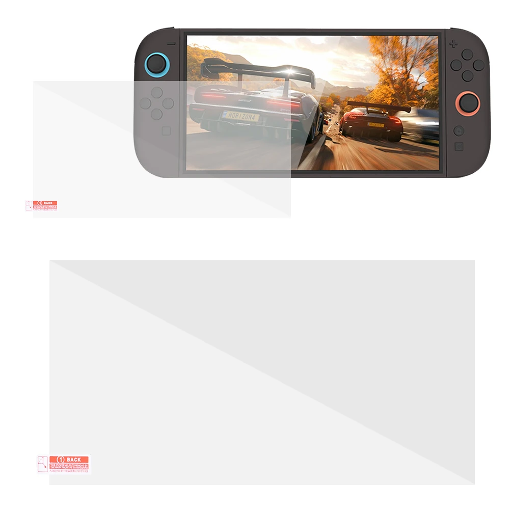 

For Nintendo for Switch 2 Tempered Glass Screen Protector Films Anti-Scratch Tempered Glass Film Tempered Glass Protective Film