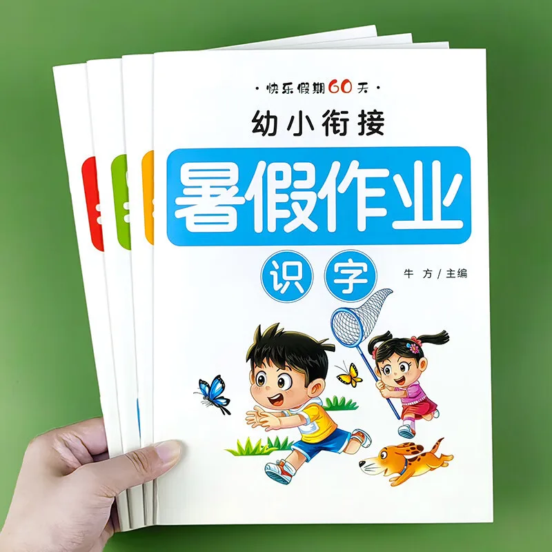 Pinyin, Mathematics, Language Textbooks, Preparation for Preschool To Primary School Entrance, Summer Homework