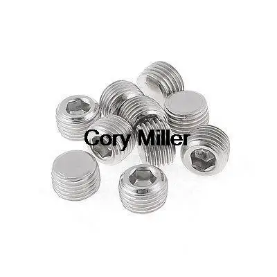 Silver Tone Air Pipe Fittings 1/4