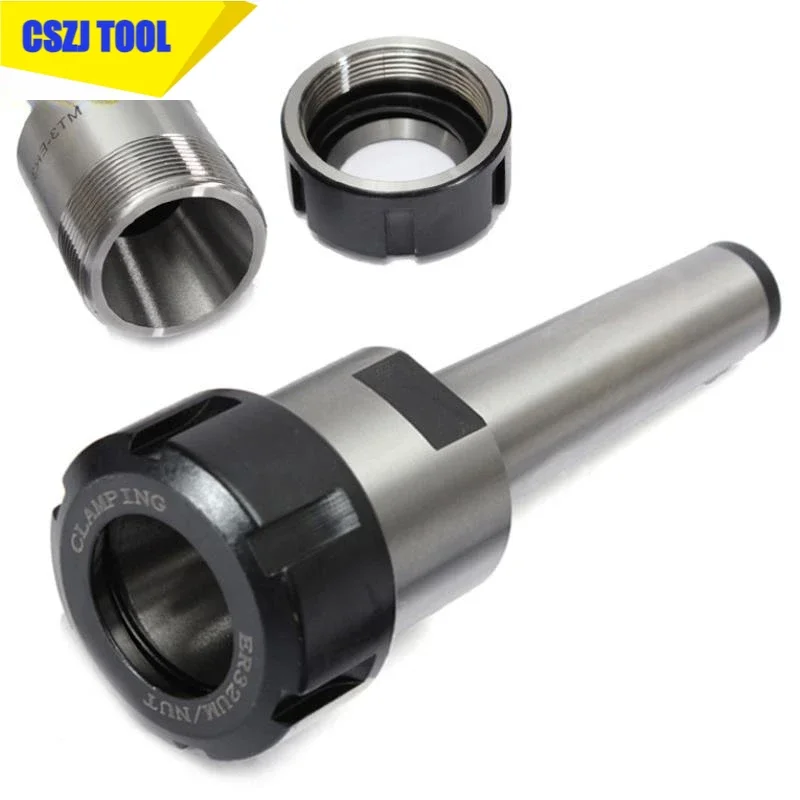 MTA2 MTA3 MTA4 MTB2 MTB3 MTB4 ER16 ER20 ER25 ER32 morse taper tool holder+9pcs Spring Collets For CNC Milling lathe tools