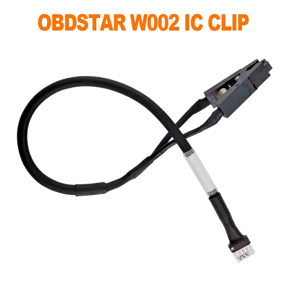 OBDSTAR W002 IC Clip SOP8 EEPROM Testclip für P001 Programmiergerät, ohne Entlöten des Chips, zum Lesen und Schreiben von ECU Immo, für Reparaturen am Werkbank, Autozubehör – Detail 4