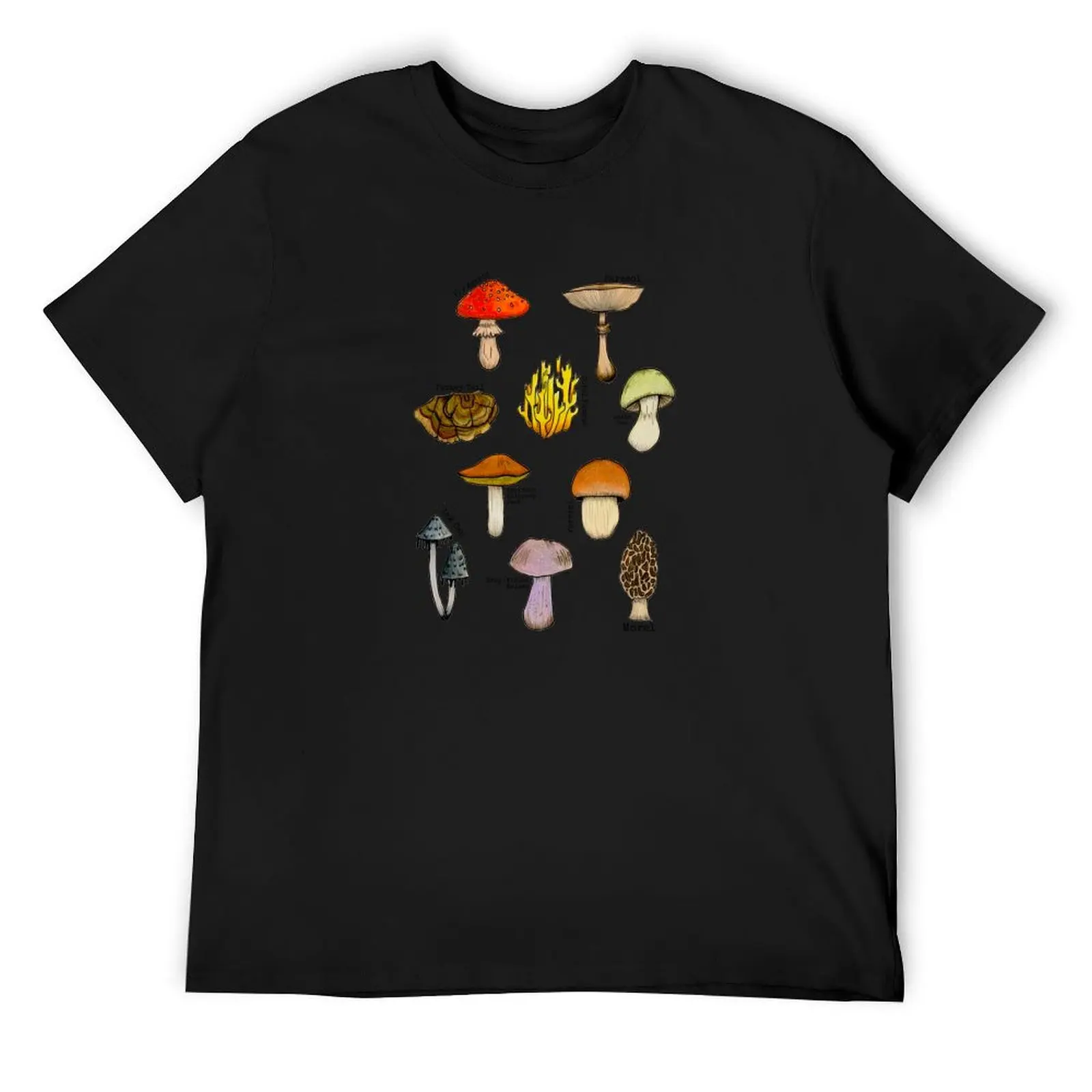

Mushrooms! T-Shirt graphic tee shirt cheap stuff anime t shirts mens graphic t-shirts big and tall