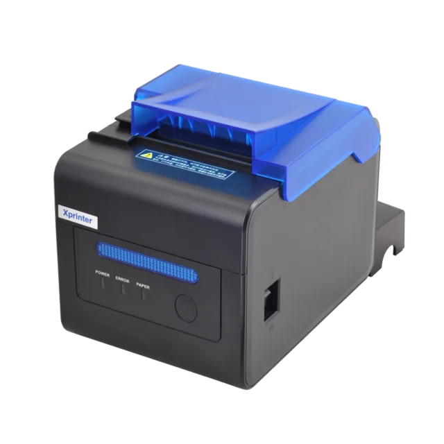 

High-Speed XP-C300H Thermal Receipt Printer Auto Cutter 80mm POS Printer Parallel Interface Black White Style Stock Available