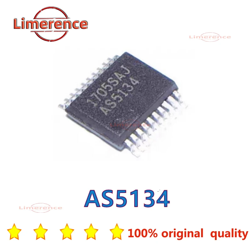 1PCS AS5134 AS5134-ZSST AS5134 SSOP20 IC YUXINYUAN IN STOCK