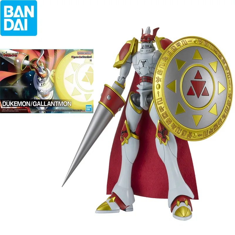 

Bandai Original Digimon Adventure Anime Figure Crimson Knightmon Action Figures Assembly Model Collectible Toy Free Shipping