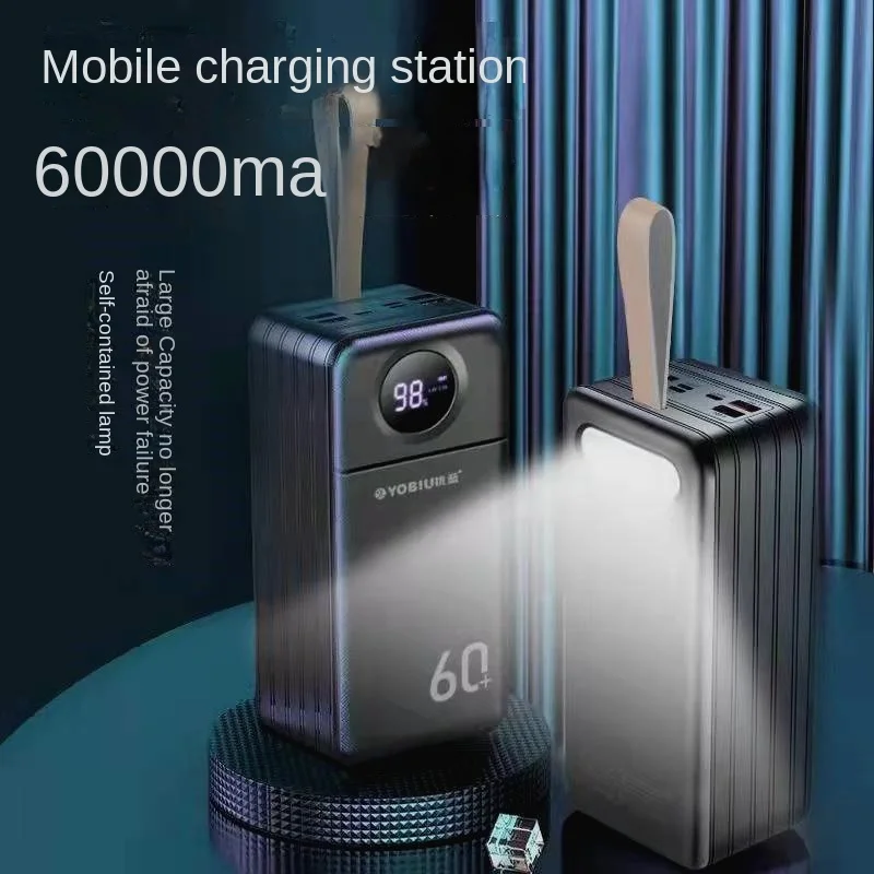 

Durable 60000 MA Large Capacity Portable Power 50000 MA 40000 MA 30000 MA Mobile Phone