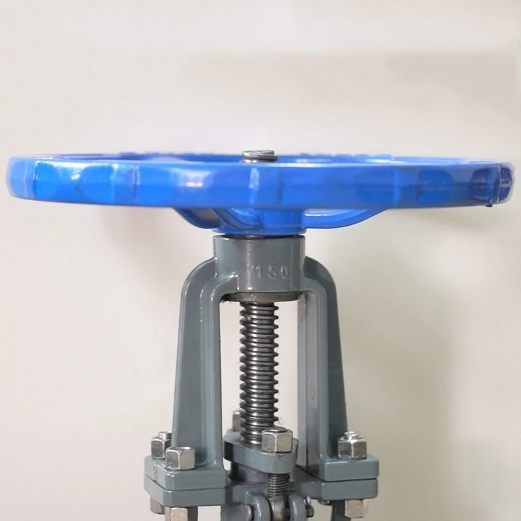 Power Stainless Steel for Water Media 1 Year Warranty American Standard Rising Stem Gate Valve DN150 150mm Pneumatic