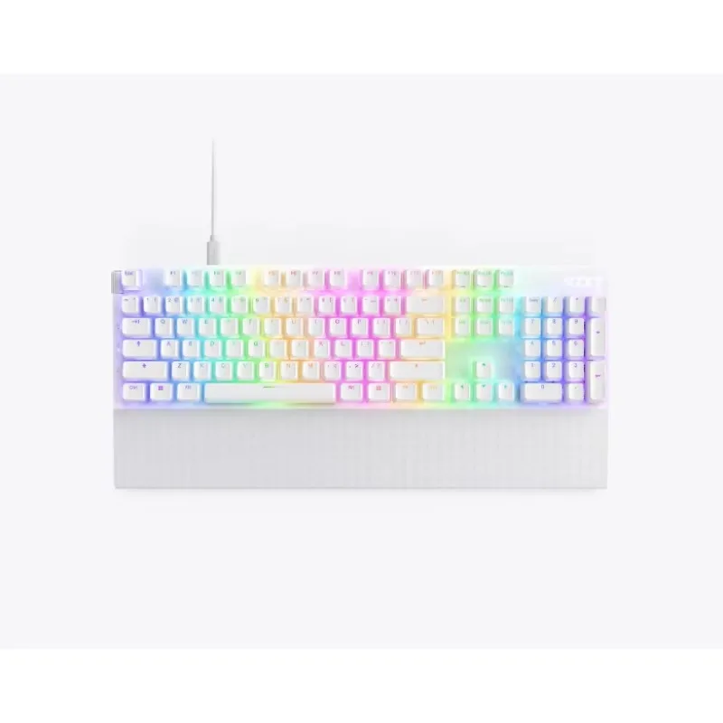 NZXT Function 2 (US English ANSI) White/Black Full-Size 104 Keys