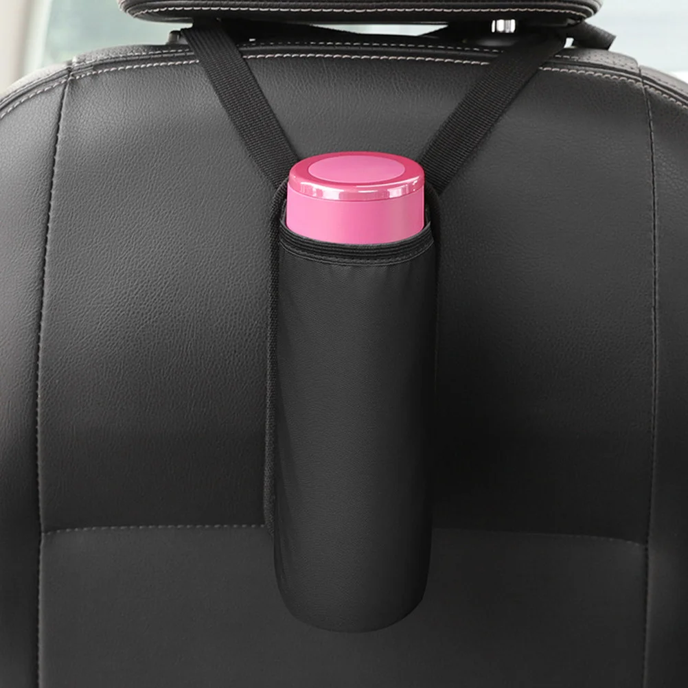 

Portable Cloth Car Water Bottle Holder Durable Backseat Cup Holder Storage Bag Multi-Function Organizer for Drinks Phone