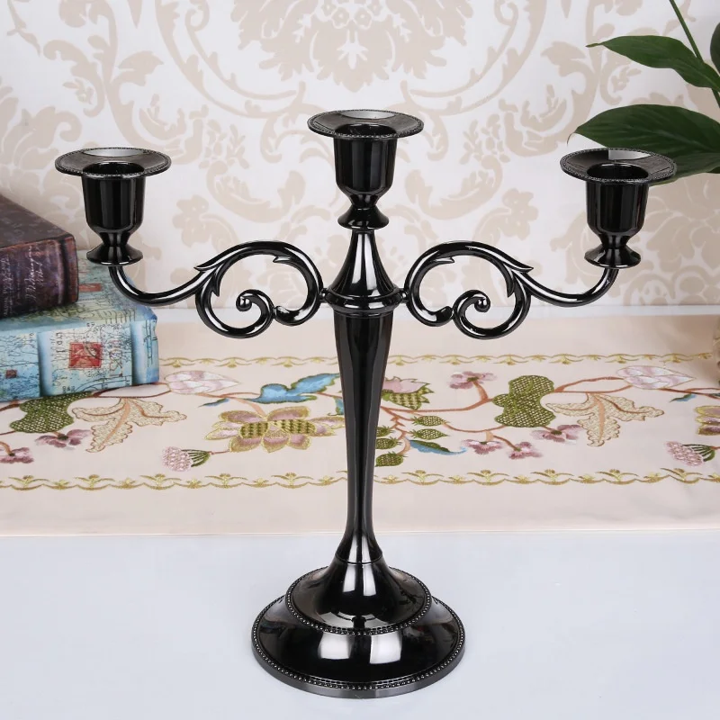 Tall Table Wedding Decorative Metal Material and Home Decoration Use candelabra 5 arms candle holder wedding centerpiece