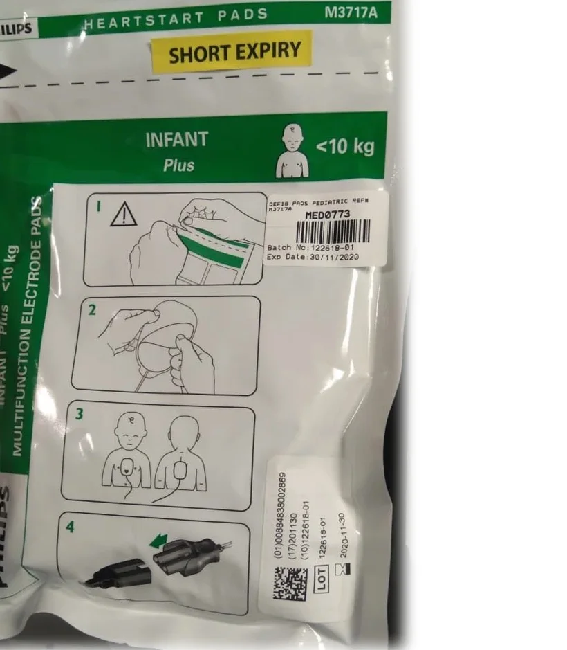 

For PHILIPS Original Multifunction Electrode PADS CHILD Plus REF: M3717A
