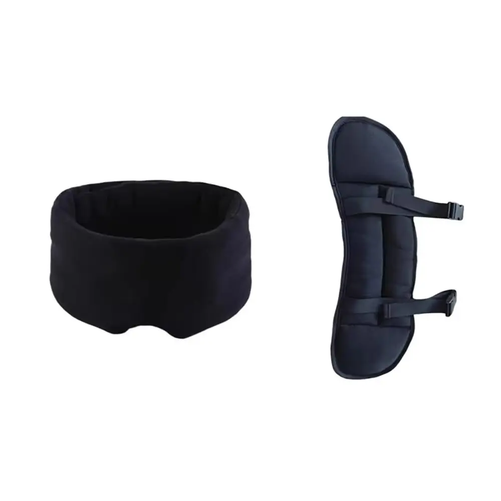 Hight Quality 3D Contoured Travel Pillow 100% Blackout Zero Eye Pressure Eye Cover Soft Adjustable Travel Accessories Airplane