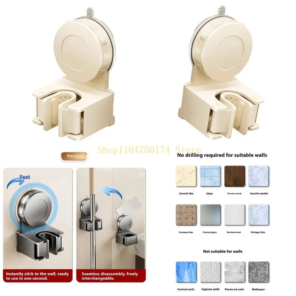 Heavy Duty Adhesive Wall Mounted Tool Multipurpose Storage Rack For Cleaning Supplies Bathroom Kitchen top sale