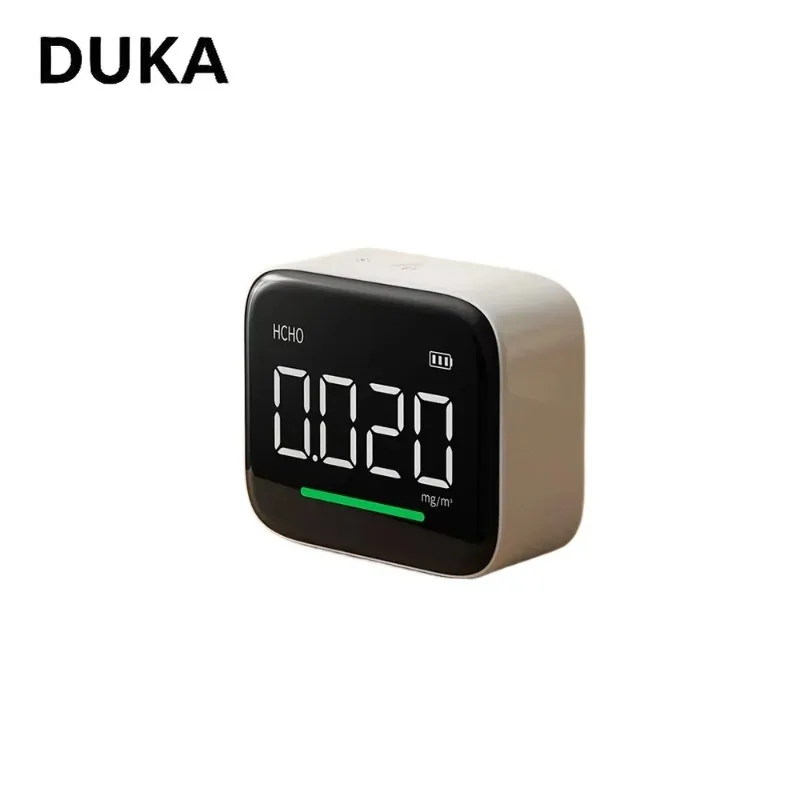DUKA ATuMan Smart Formaldehyde Monitor Portable Digital Temperature Humidity Air Quality Tester HF1