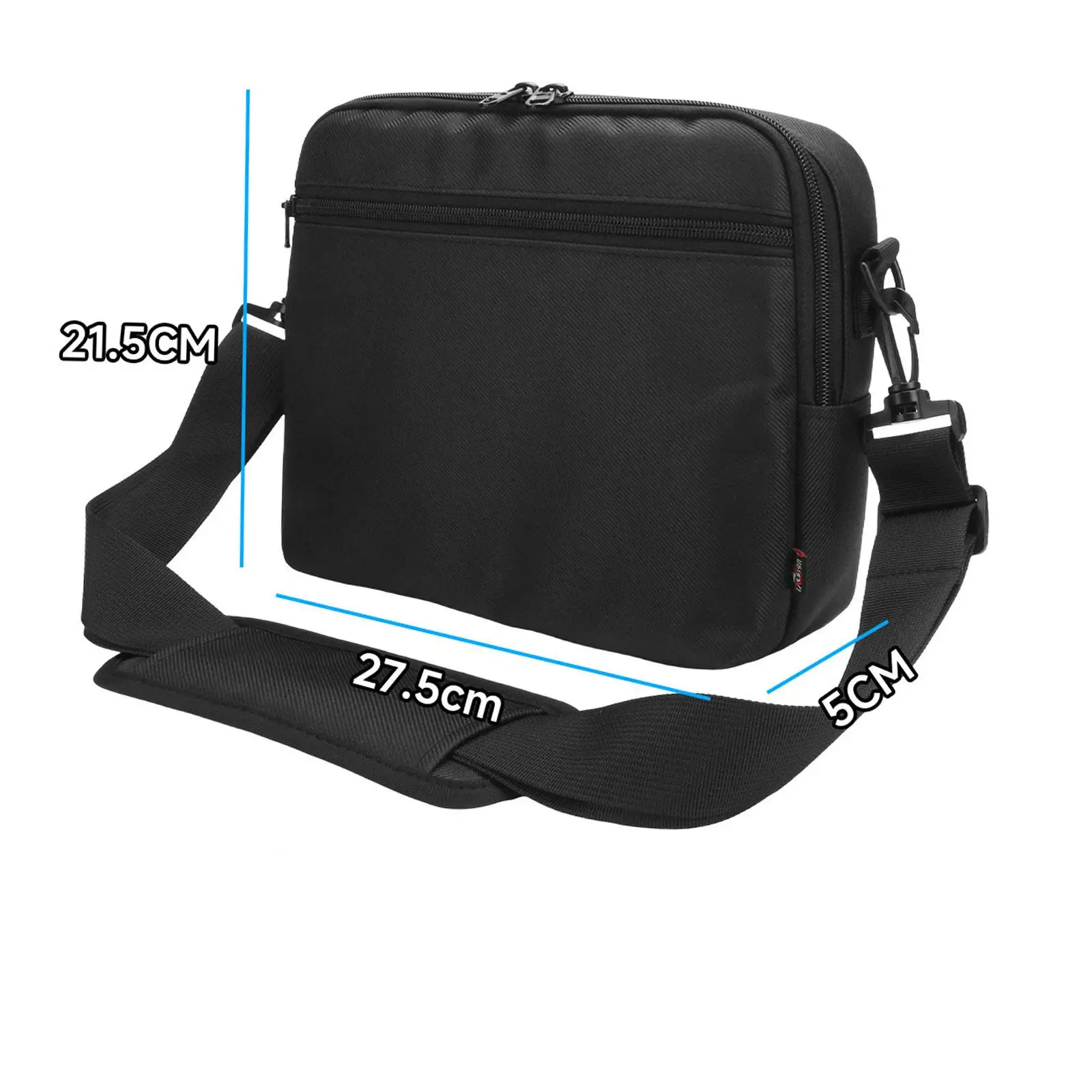 

Сумка для хранения DVD-плеера, практичная, с двойной молнией, прочная, из нейлона, премиум-класса, профессиональная, для устройств 9,5-10,5 дюймов.